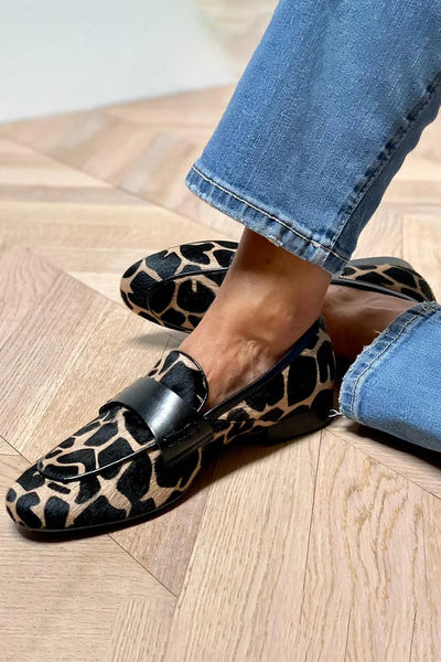 Sofia™ – Elegant Leopard Moccasin