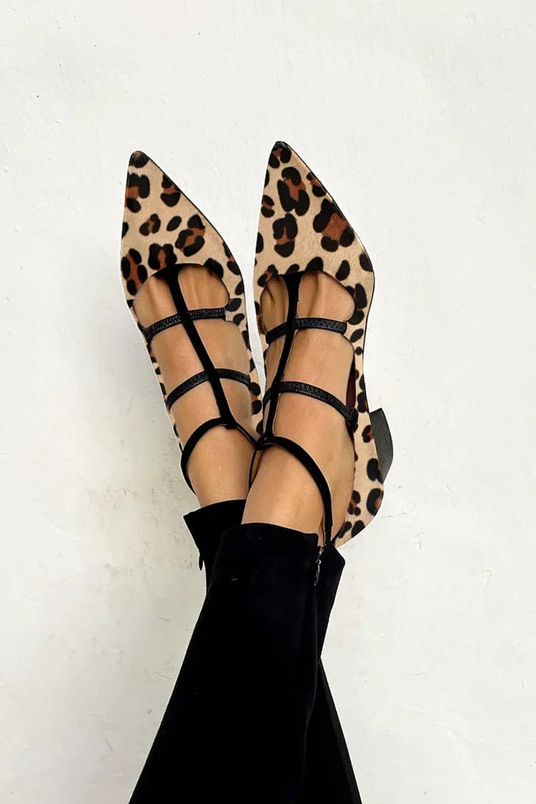 Anaïs™ – Elegant Leopard Print Heels