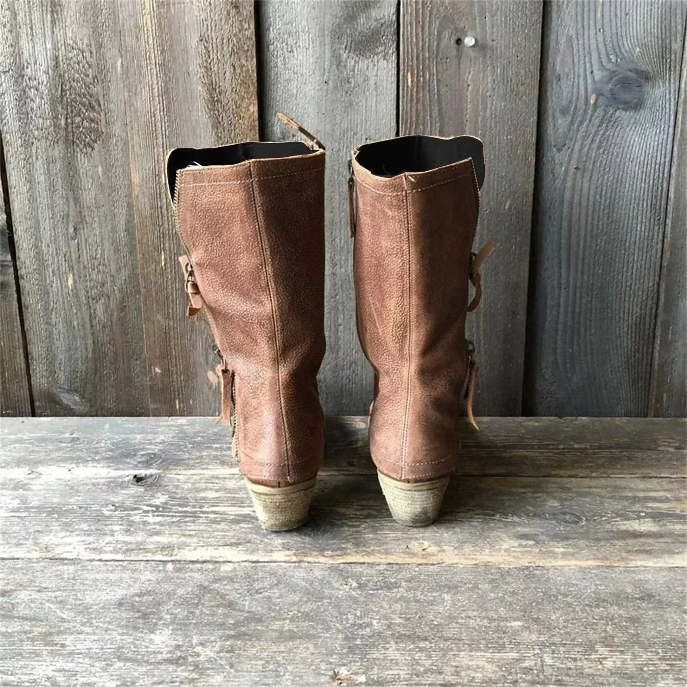 Sierra – Elegant Rust Boots