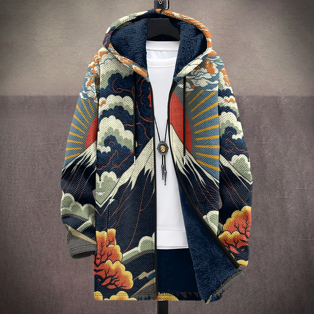 Frederine – Elegant Rising Sun Hoodie