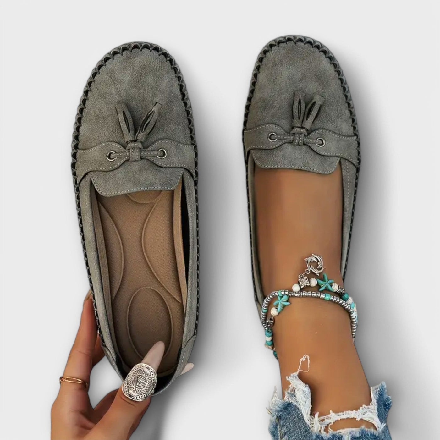Lise – Elegant Suede Loafer