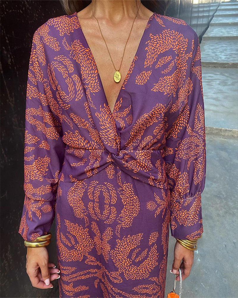 Ilse® | Elegant Printed Dress