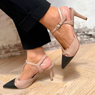 CAMILLA | BICOLOR DECOLLETE WITH STRAP