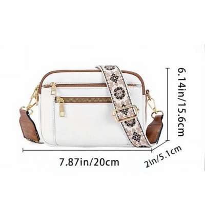 Mira™ - Elegant Leather Shoulder Bag