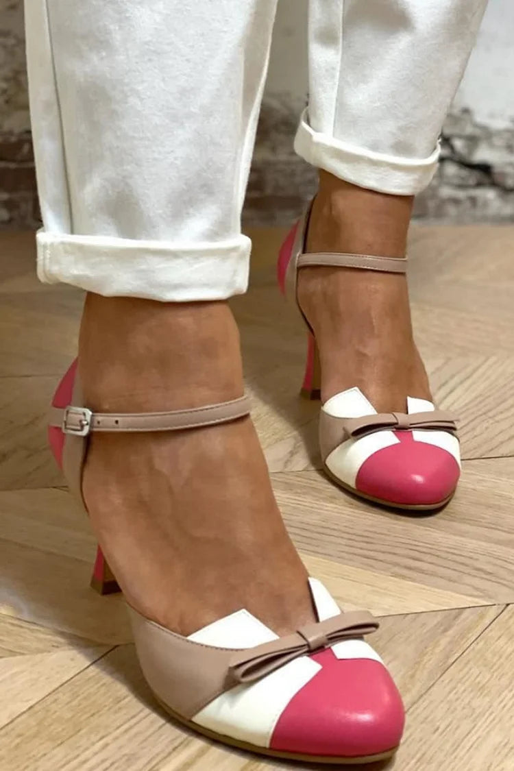 Sofia™ – Elegant Bow Heels
