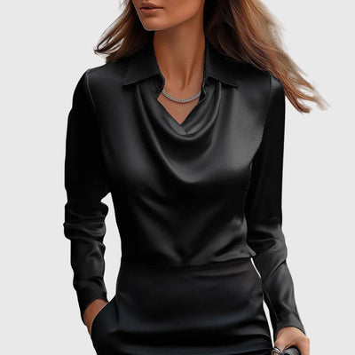 Brooklyn – Timeless Satin Blouse