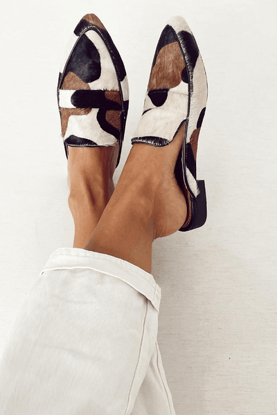 Emma – Elegant Abstract Pattern Moccasin