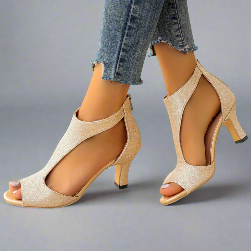 Suzanne™ – Timeless Satin Heels