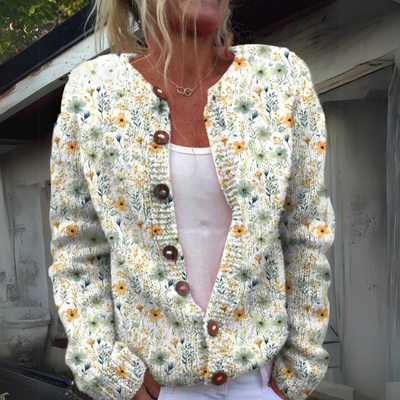 Amelie – Timeless Floral Cardigan