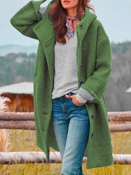Bambi™ – Elegant Mid-Length Everyday Coat