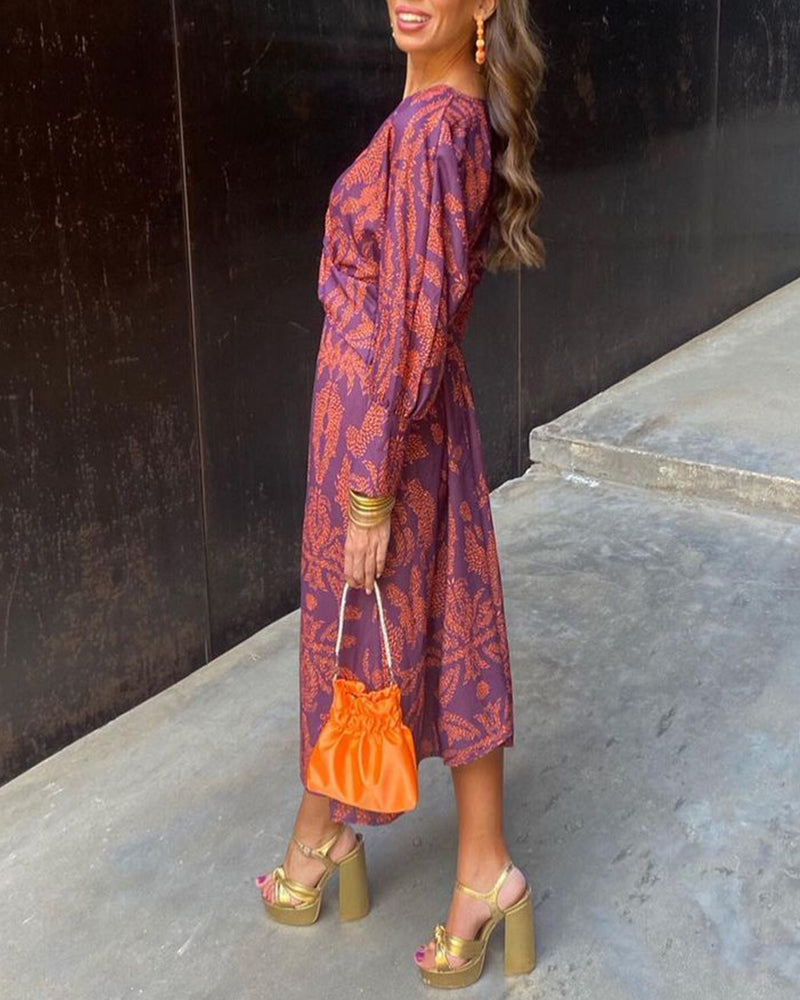 Ilse® | Elegant Printed Dress