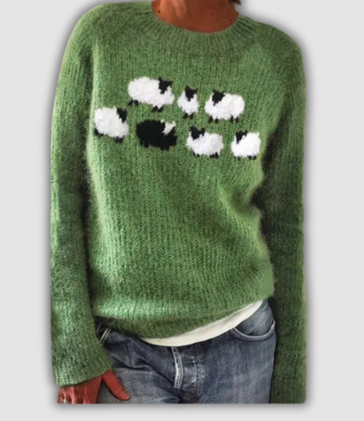 Amaris - Cozy Retro Sweater