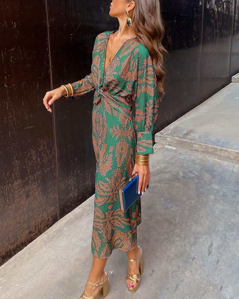 Ilse® | Elegant Printed Dress