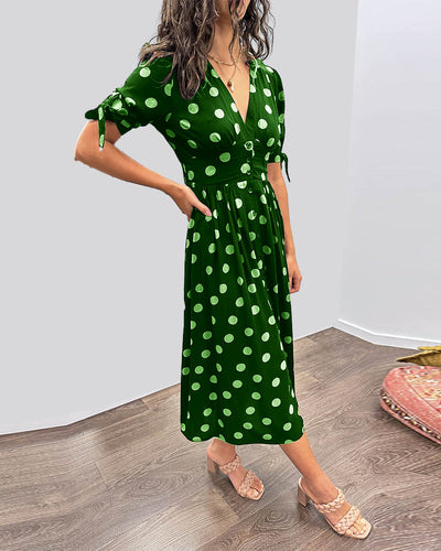 Monique™ – Timeless Polka Dot Dress