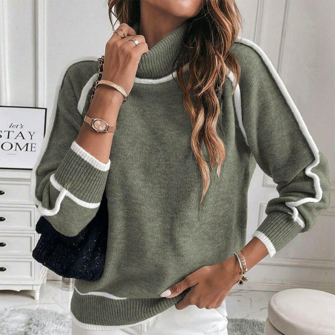 Kaylee – Timeless Elegant Turtleneck Sweater