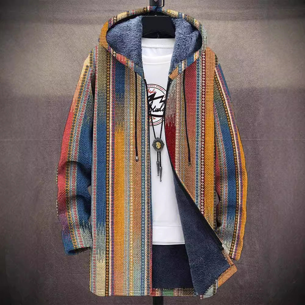 Florentina – Elegant Nordic Pattern Hoodie