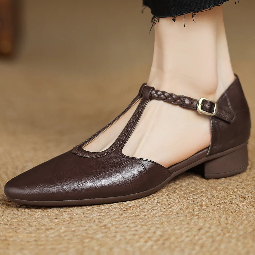Milla – Elegant Leather Mary Janes