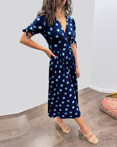 Monique™ – Timeless Polka Dot Dress