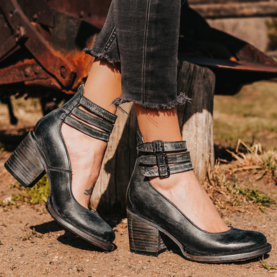 GINEVRA | HEEL WITH STRAPS