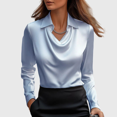 Brooklyn – Timeless Satin Blouse