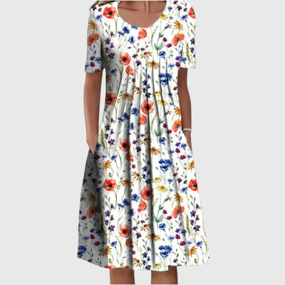 Doreen - Elegant Tummy Covering Dress