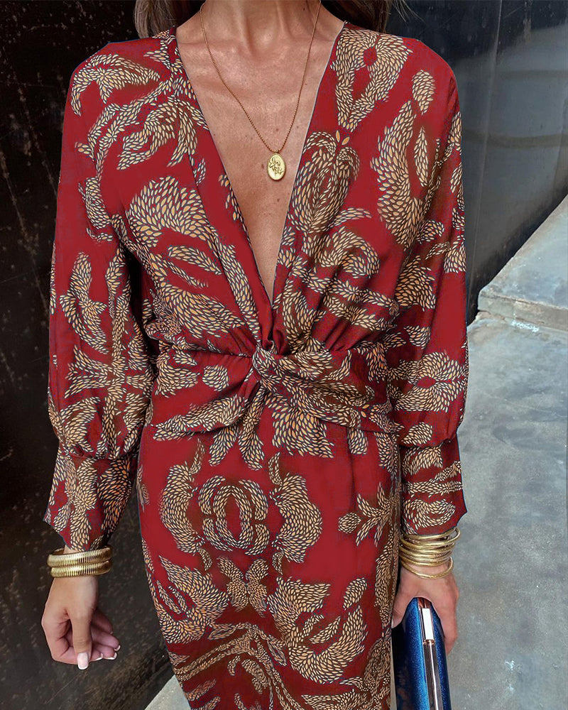 Ilse® | Elegant Printed Dress