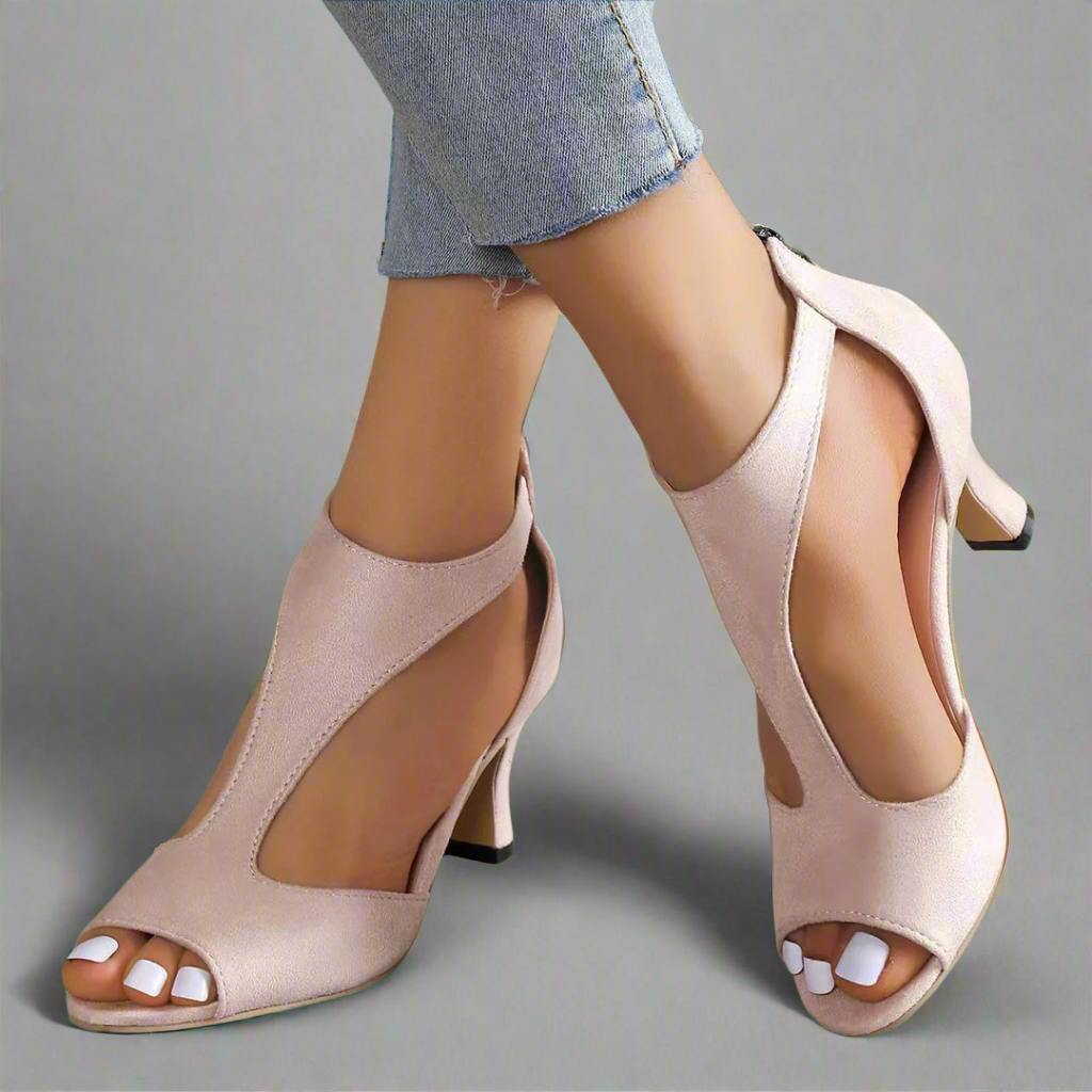 Suzanne™ – Timeless Satin Heels