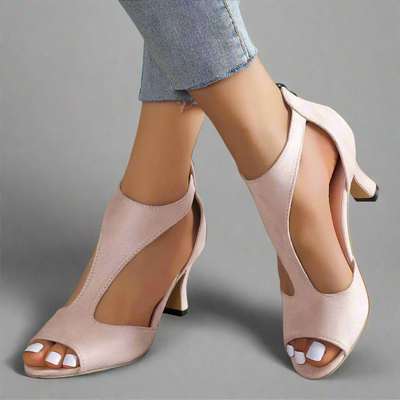 Suzanne™ – Timeless Satin Heels