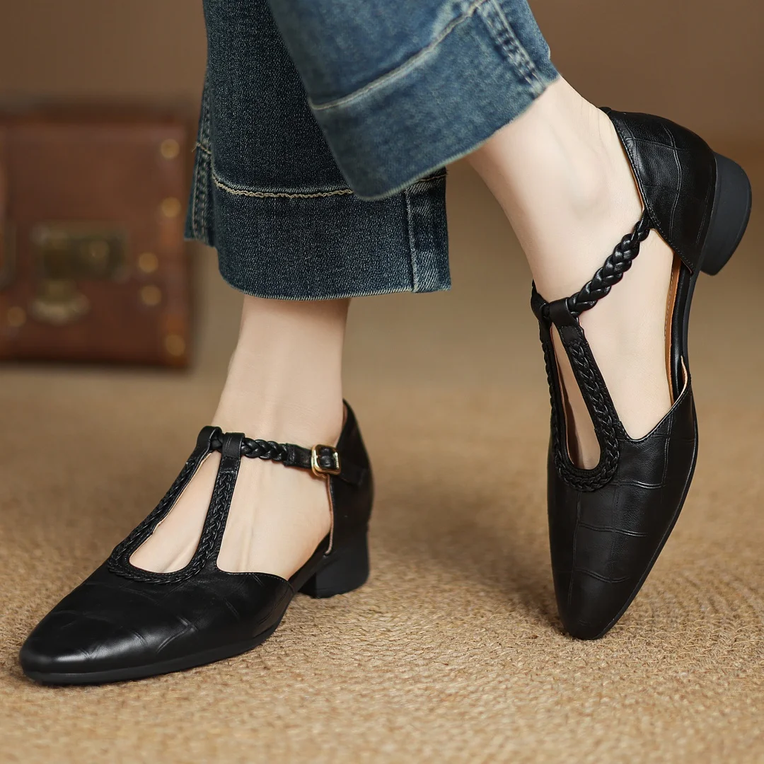 Milla – Elegant Leather Mary Janes