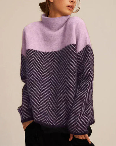 Malene – Timeless Cotton Turtleneck Sweater