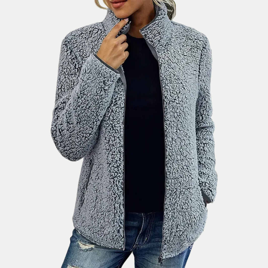 Sofia™ | Elegant Casual Fleece Jacket