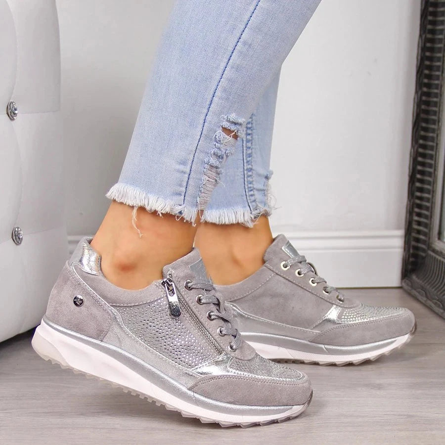 Gabor™ – Elegant Zip-Up Orthopedic Sneakers
