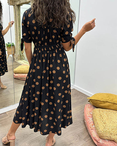 Monique™ – Timeless Polka Dot Dress