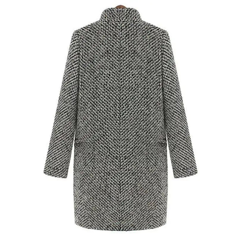Evelyn | Slim Winter Coat in Wool