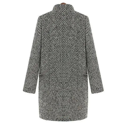 Evelyn | Slim Winter Coat in Wool