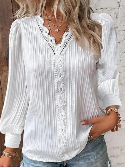 Lilly – Timeless Elegant Pleated Blouse
