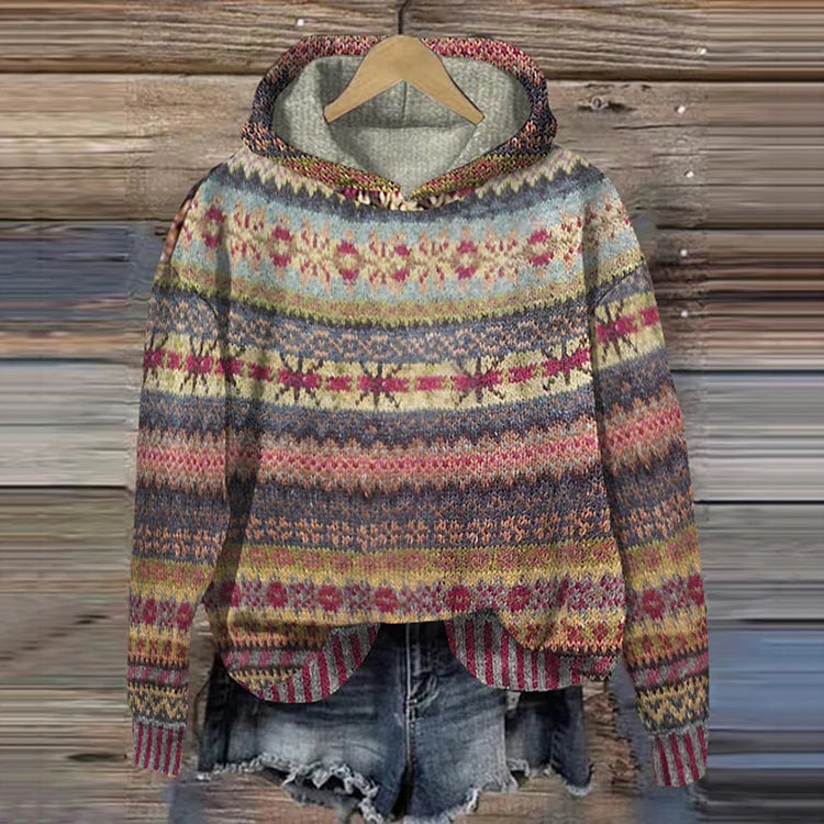Liora - Cozy Ethnic Pullover