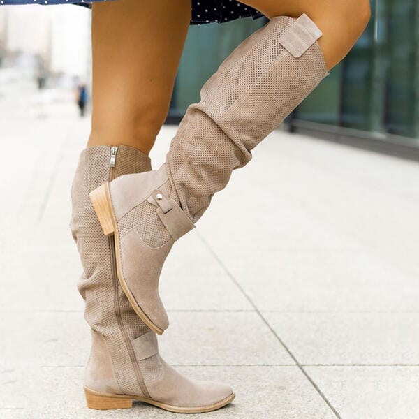 Sierra Dust Boots – Elegant Suede Ankle Boots