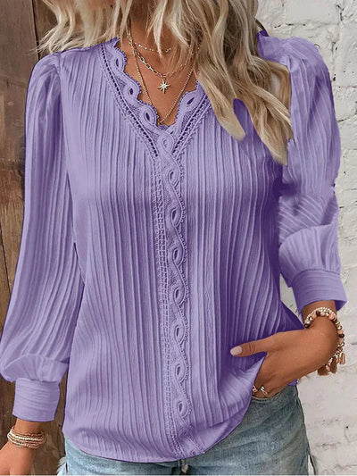 Lilly – Timeless Elegant Pleated Blouse