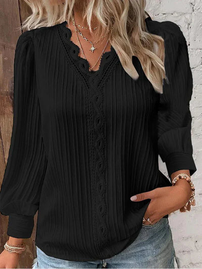 Lilly – Timeless Elegant Pleated Blouse