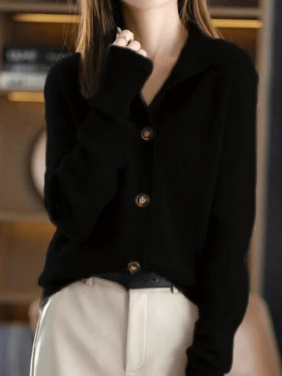 Sofia – Elegant Button Cardigan