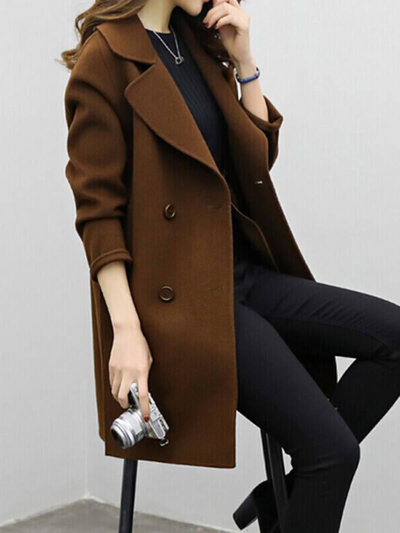 Valentina – Elegant Wool Coat