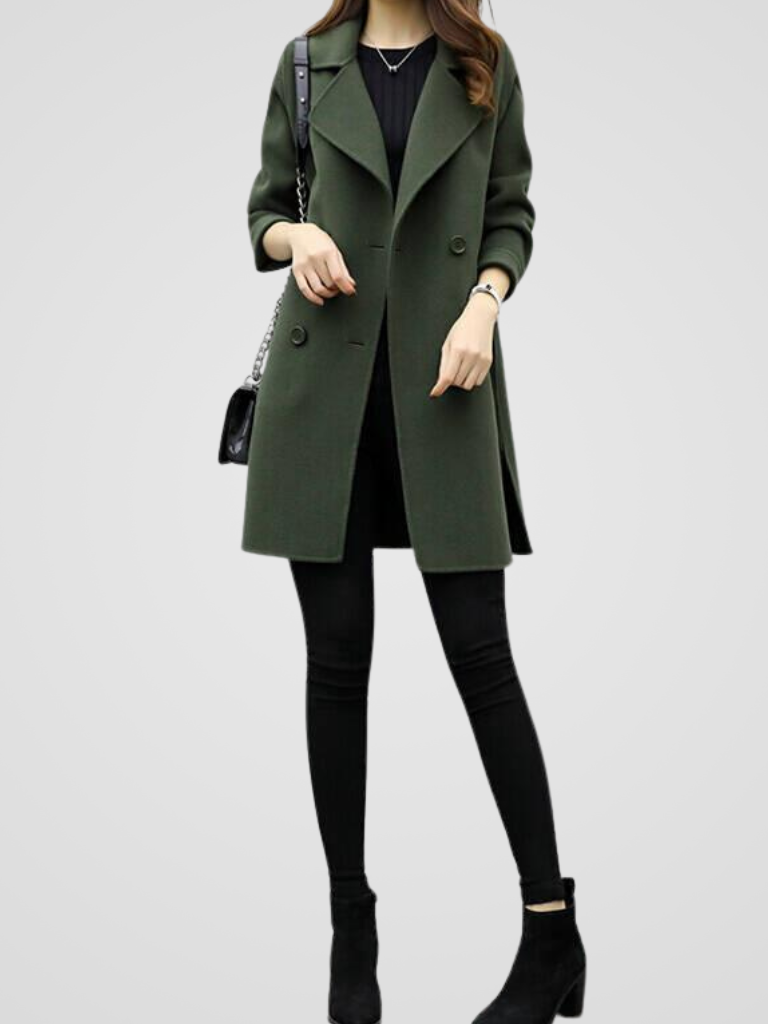 Valentina – Elegant Wool Coat