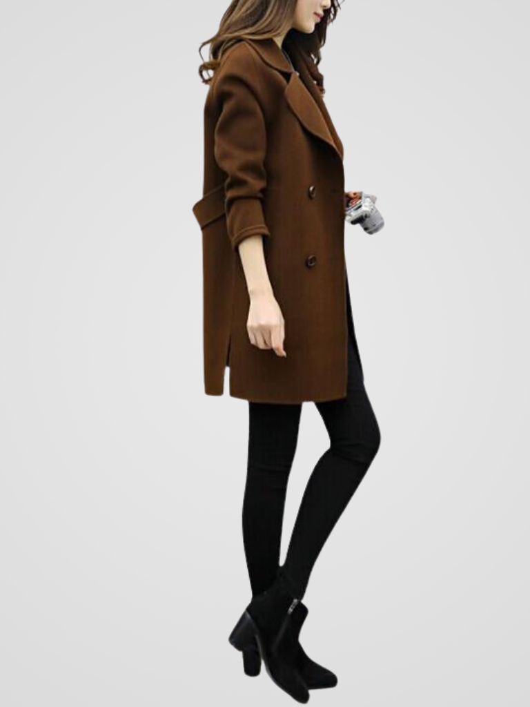 Valentina – Elegant Wool Coat