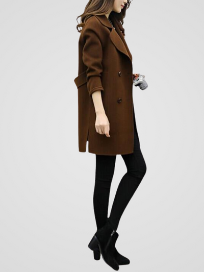 Valentina – Elegant Wool Coat