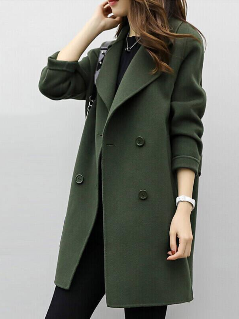 Valentina – Elegant Wool Coat