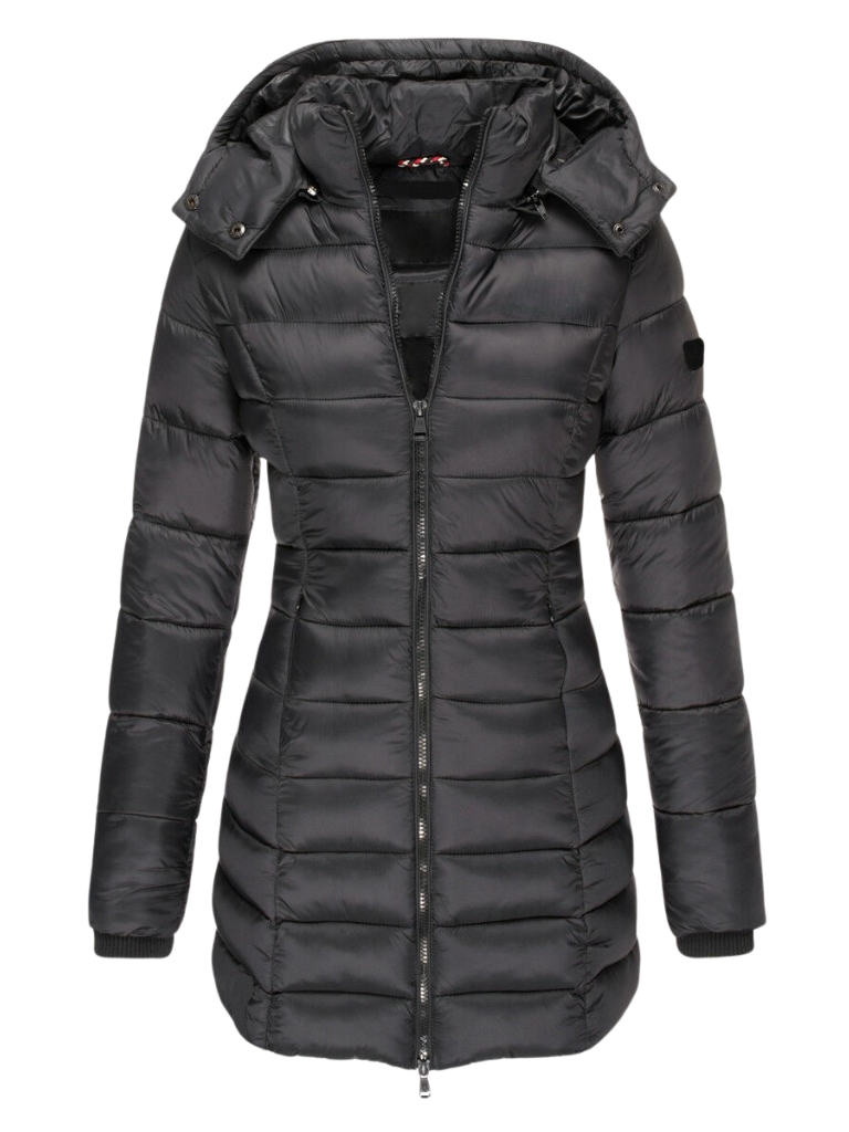 Sierra – Elegant Longline Puffer Coat