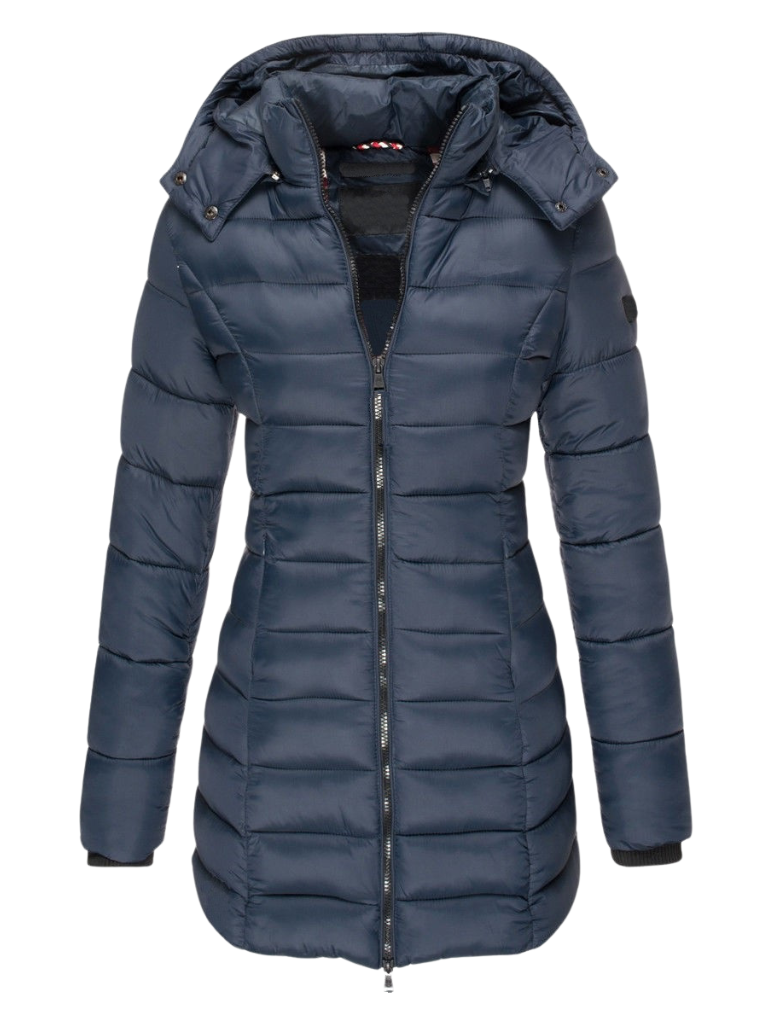 Sierra – Elegant Longline Puffer Coat