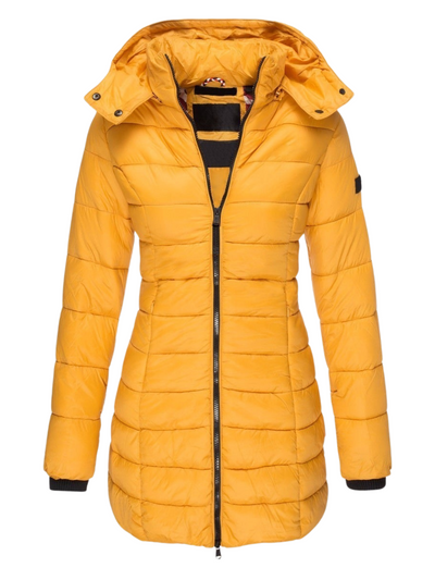 Sierra – Elegant Longline Puffer Coat