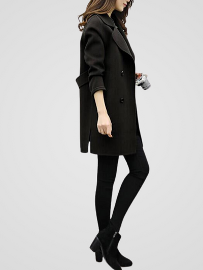 Valentina – Elegant Wool Coat
